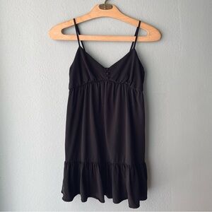 ♦️5/$15♦️ Forever 21 | Little Black Dress | Ruffles Cami Mini